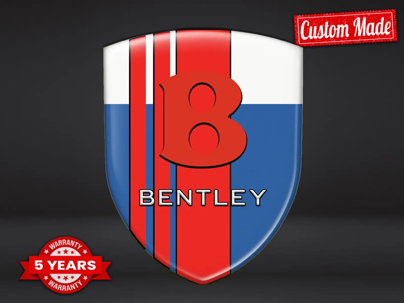 Bentley Badges Voiture Perso Max Durable Design Stylé